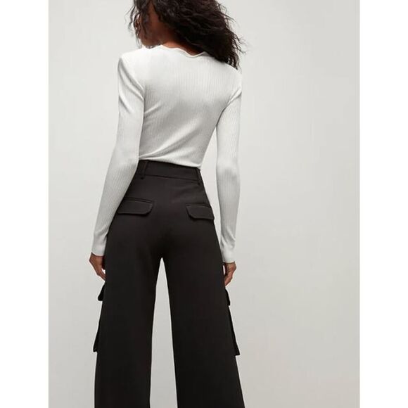 NWT JD NWT 398 Veronica Beard Acara Ribbed Pullover Sweater Top XS NWT 398 - Picture 3 of 8